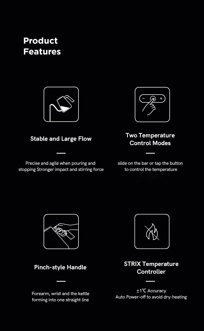 TIMEMORE Fish Smart Pro Electric Kettle 900ml