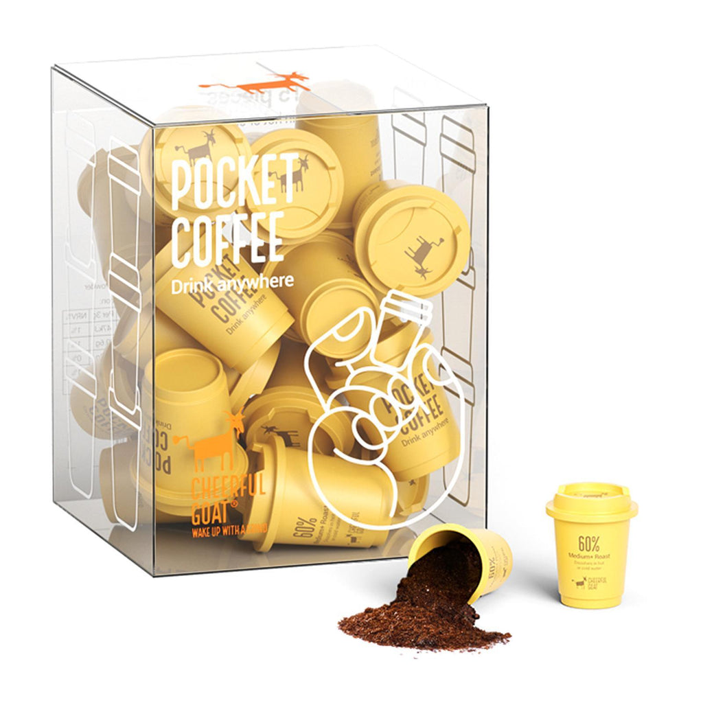 Cheerful Goat Pocket Coffee (60% Medium+ Roast)