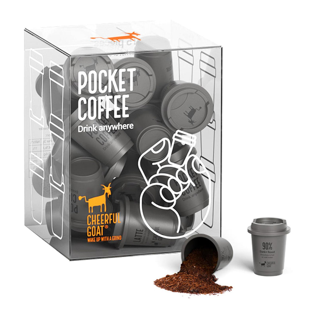 Cheerful Goat Pocket Coffee (90% Dark+ Roast)