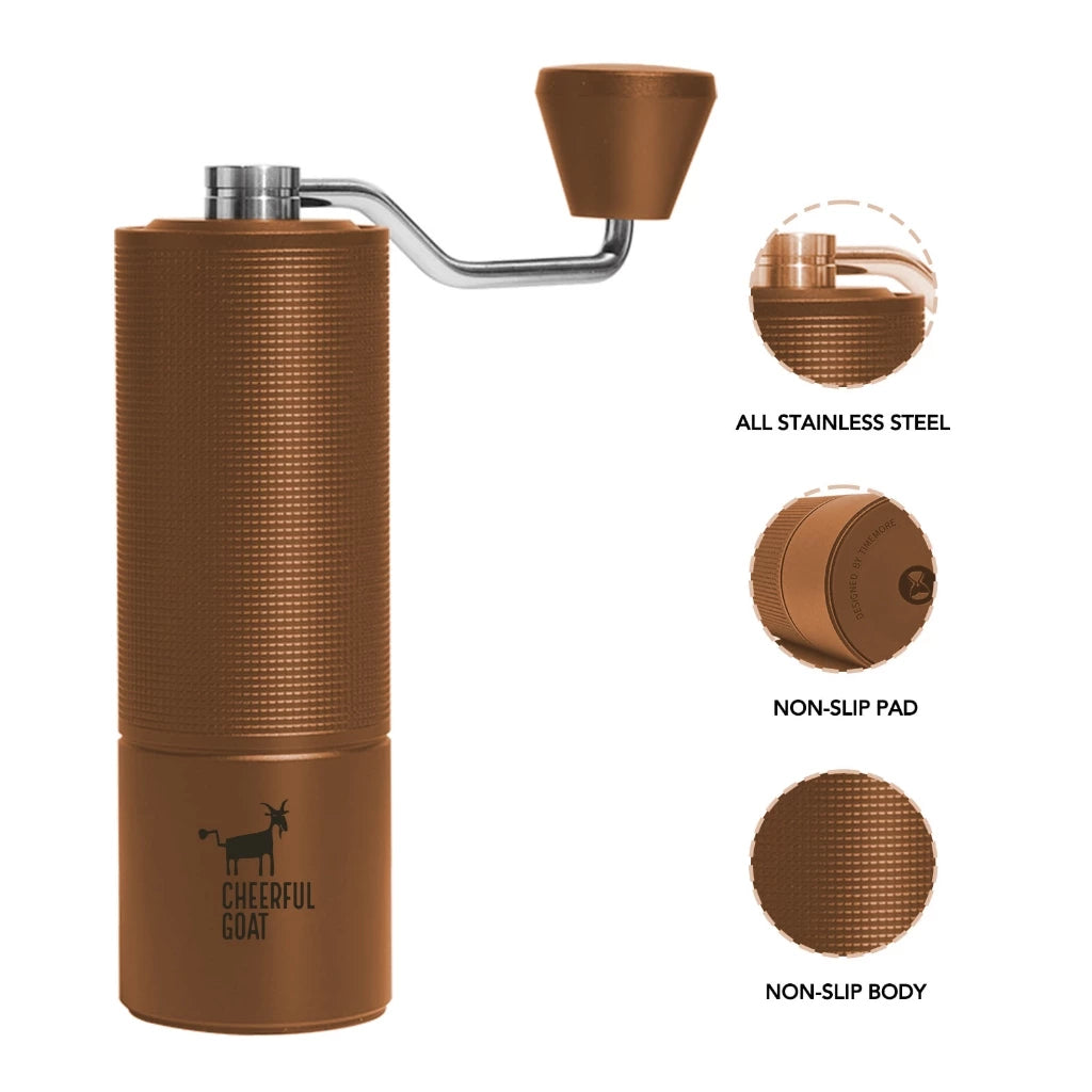 Hand Grinder - C3S Brass Knuckles (Cheerful Goat X Timemore)