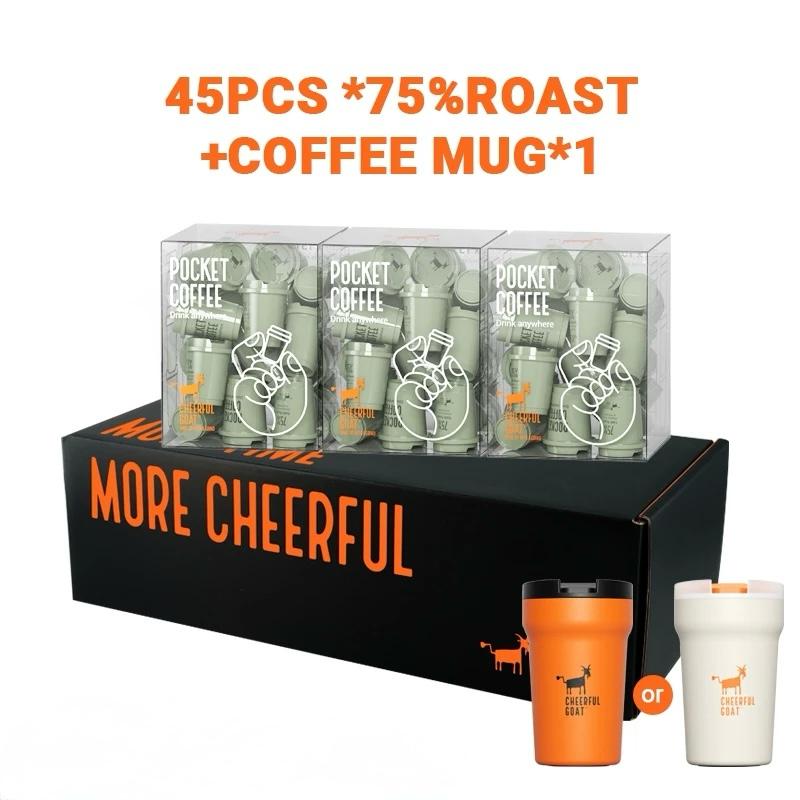 Cheerful Goat Pocket Coffee Gift Box